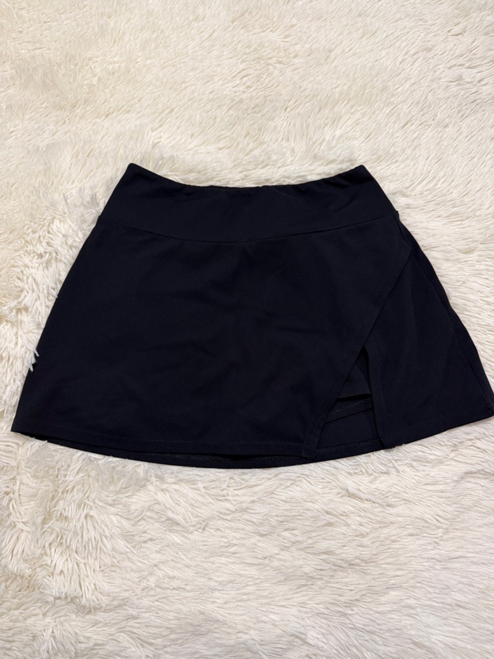 Black Women's Tennis Skort